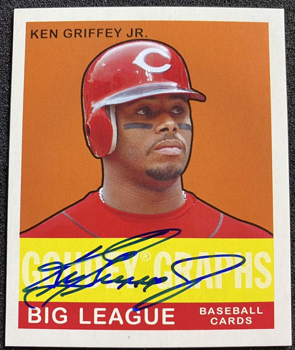 2007 Upper Deck Goudey Graphs Ken Griffey Jr. サイン オート auto ケン グリフィー ジュニア SP レアの画像1