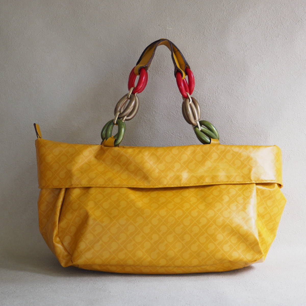  Gherardini GHERARDINI G любитель цепь большая сумка one сумка на плечо желтый общий рисунок Logo / бренд женский 