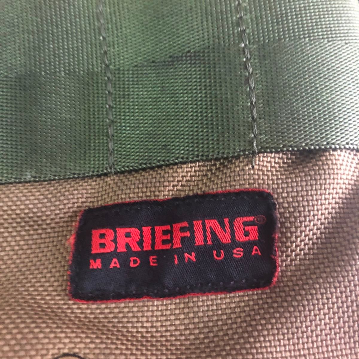 ブリーフィング　ブリーフケース　briefing   レンジャーグリーン　カーキ　
