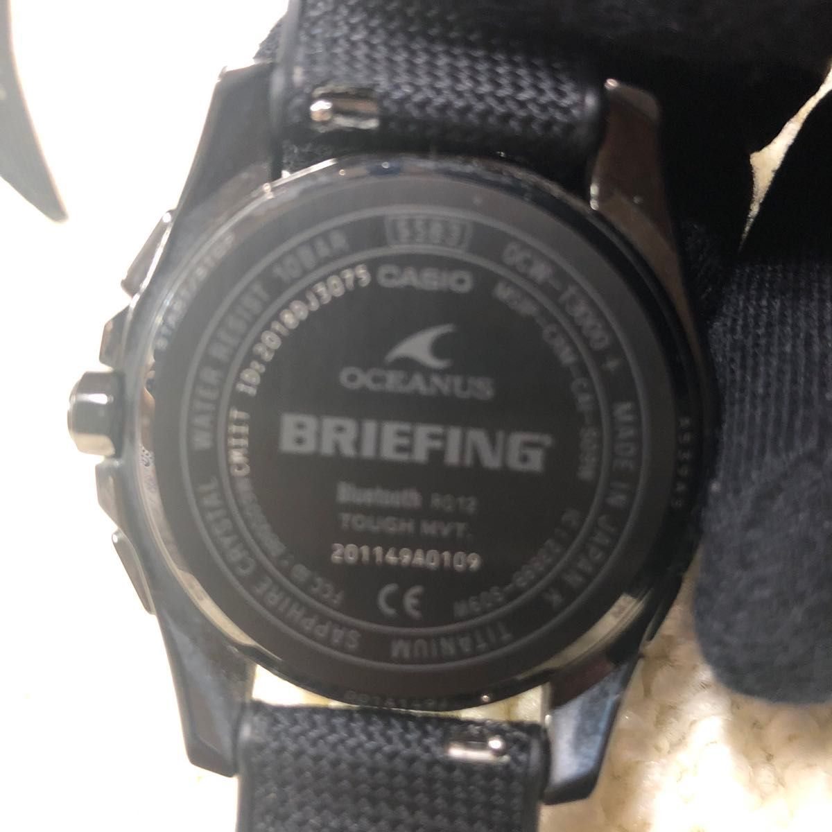 カシオ オシアナス ブリーフィング OCW-T3000BRE-1AJR briefing カシオ オシアナス ブリーフィング OCW-T3000BRE-1AJR briefing
