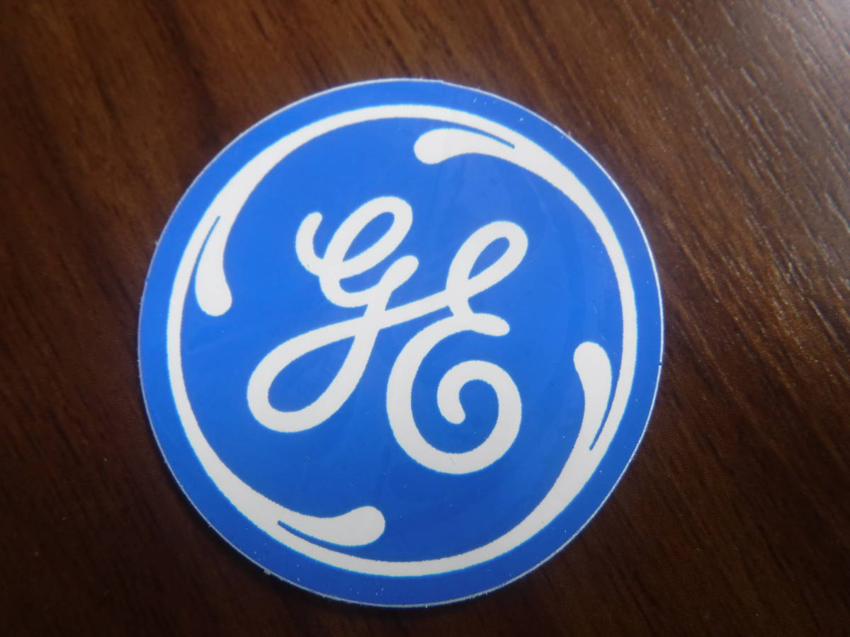 ♪♪新品U.S.本物ゼネラル・エレクトリック【ＧＥ】輸入ステッカー 　送料230円～♪♪_General Electric Company