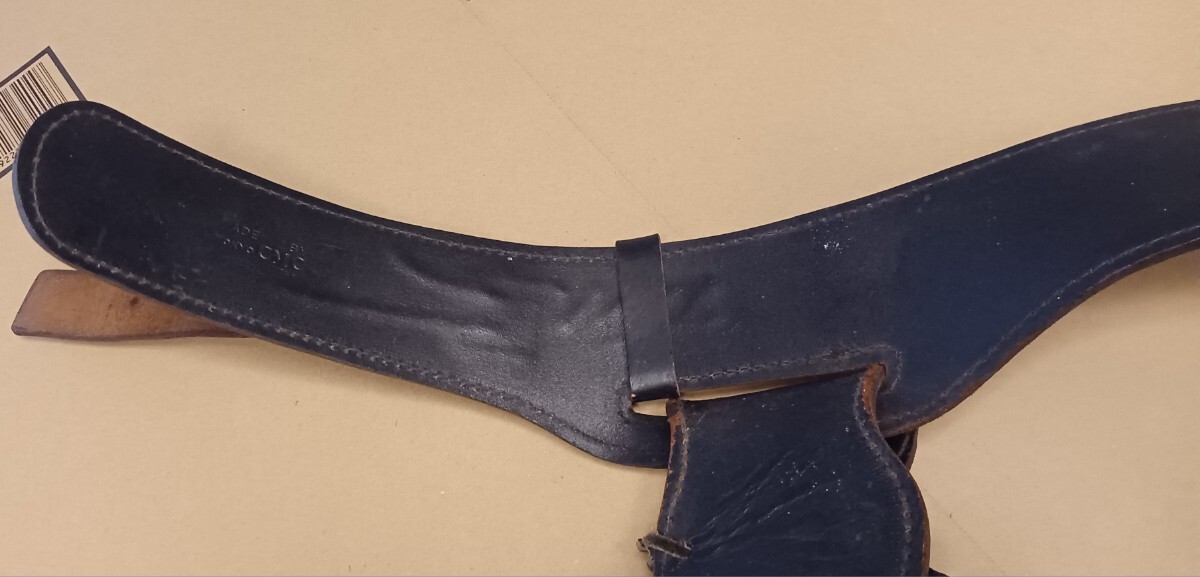 CMC Western gun belt leather made SAA etc. 