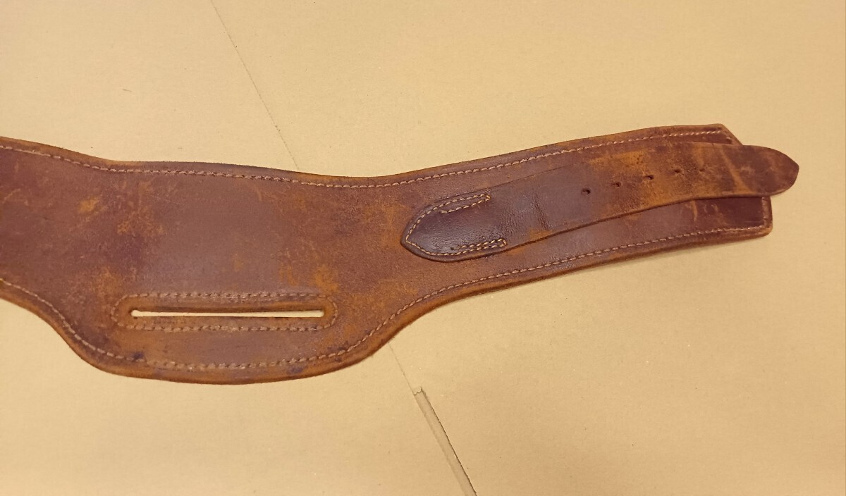  Western gun belt ho ru Star missing leather belt 