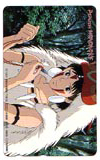  телефонная карточка телефонная карточка Princess Mononoke CAM15-0039