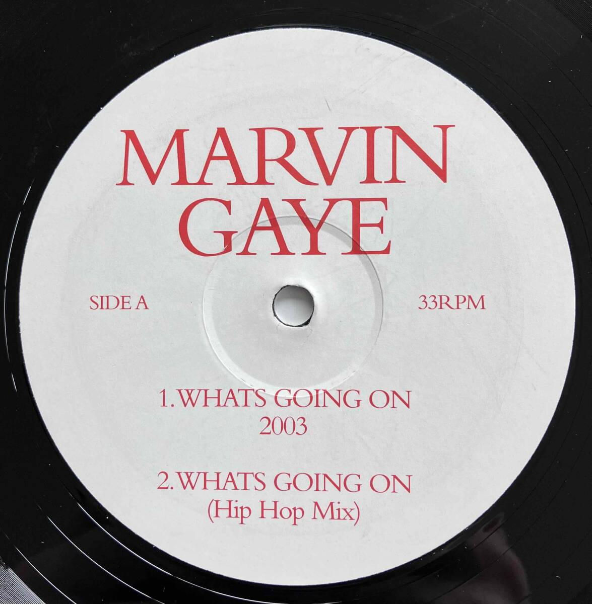 Marvin Gaye / What's Going On 2003【12''】2003 / US / Not On Label / GAYE-01_画像1