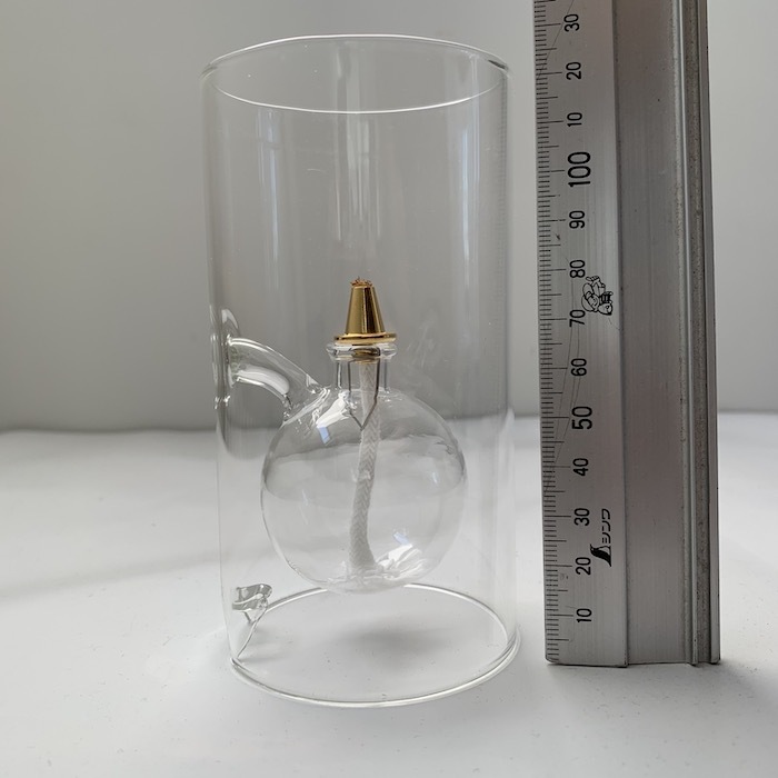  craft oil lamp blur L naks clear glass 