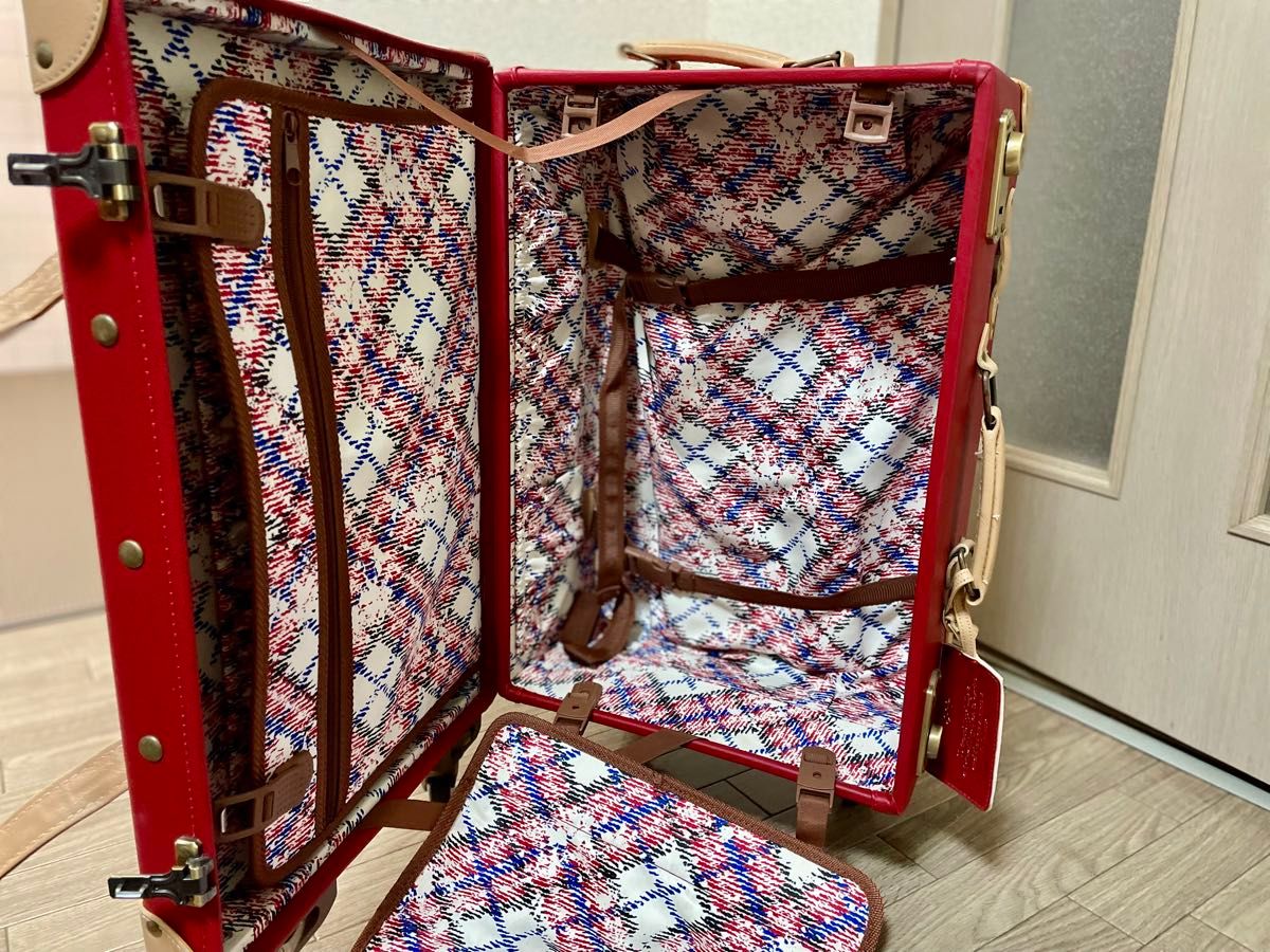 スーツケース　 キャリーケース　赤　旅行バッグ　レディース　【今だけ大幅値下げ】