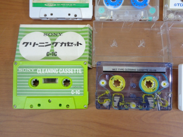 * cheap selling up * cassette head i Racer cleaning together 8 pcs set ALPEX TDK FUJI FILM SONY THC-102 HCW-01 C-1C UU-119 tape 