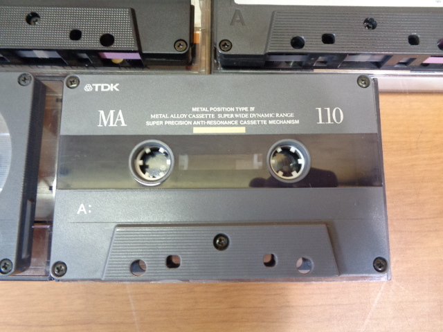 ★格安売切★カセットテープ メタル まとめて11本セット Type Ⅳ TDK AXIA SONY maxell ソニー マクセル アクシア MA EX 110 46 70 64 80の画像8