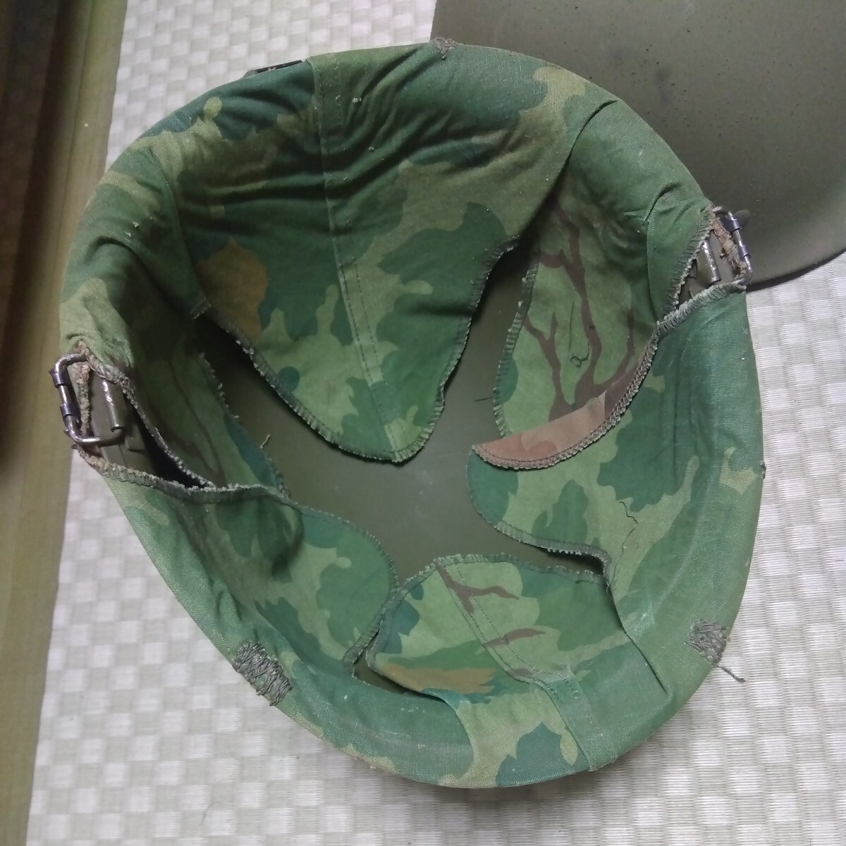  Vietnam war the US armed forces Mini ta Lee helmet helmet Vietnam the US armed forces the US armed forces helmet 