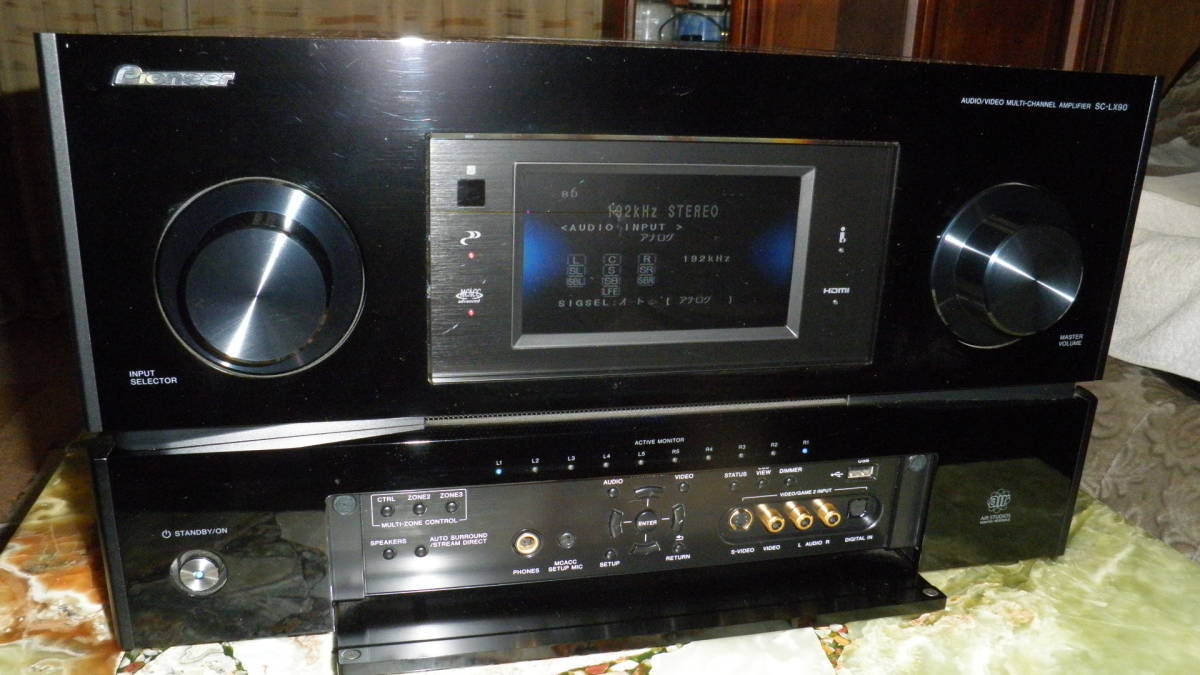  super class 1400W same time output possibility * original box with guarantee. superior article!!PIONEER Pioneer AV amplifier . on machine /SC-LX90 regular price 90 ten thousand 