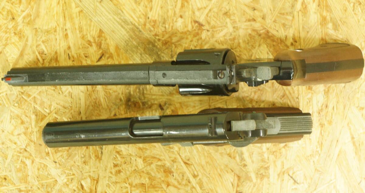 モデルガン MGC SW/11 HEAVY DUTY ヘビーデューティー 44マグナム / コクサイ M1911A1 コルトガバメント 2点セット 中古品 傷、汚れ有の画像4