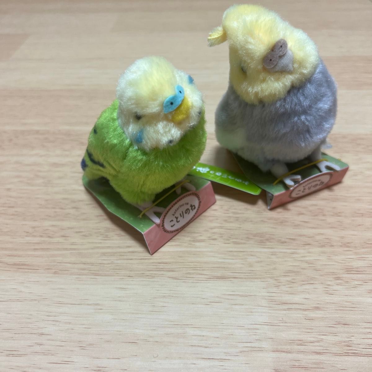 ことりのね　吉徳のぬいぐるみ　インコ  2点セット