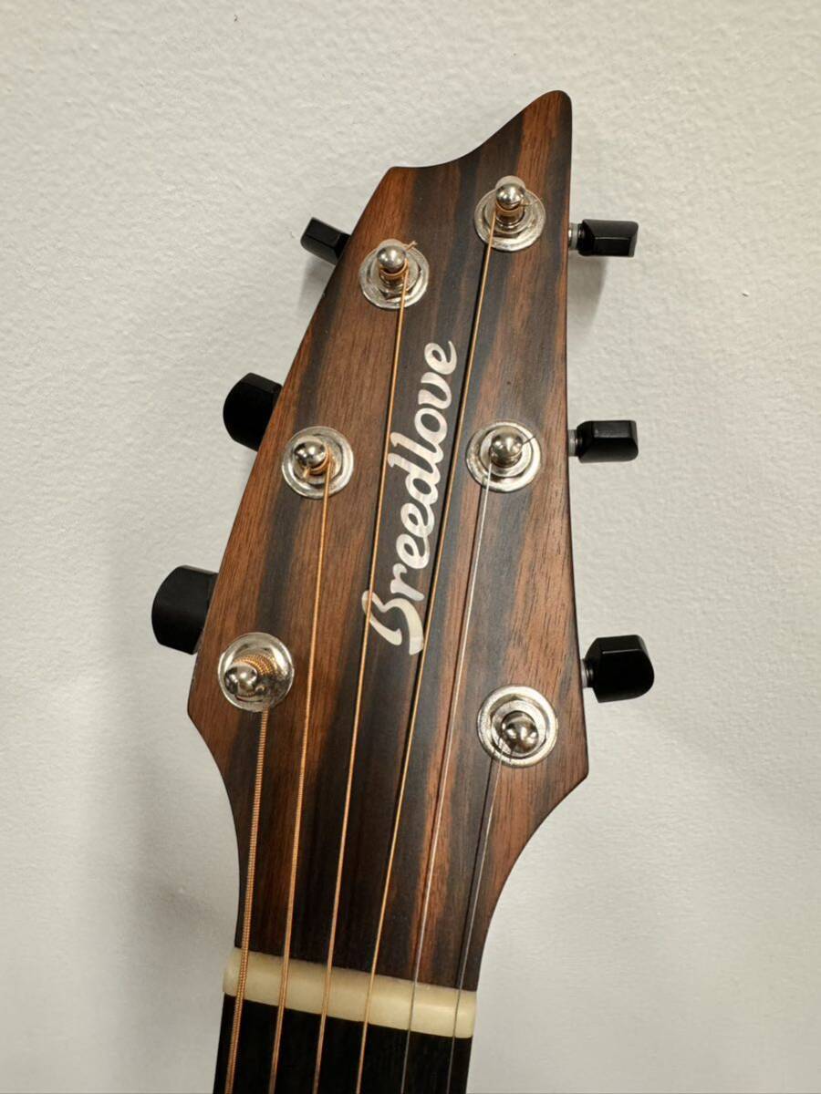 【1000円スタート】 ☆美品☆ Breedlove アコースティックギター エレアコ ハードケース付き Mahoganyの画像5