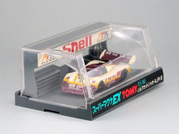 HO слот машина TOMY AFX super Magna EX-002 шелк cut Jaguar XJR-9