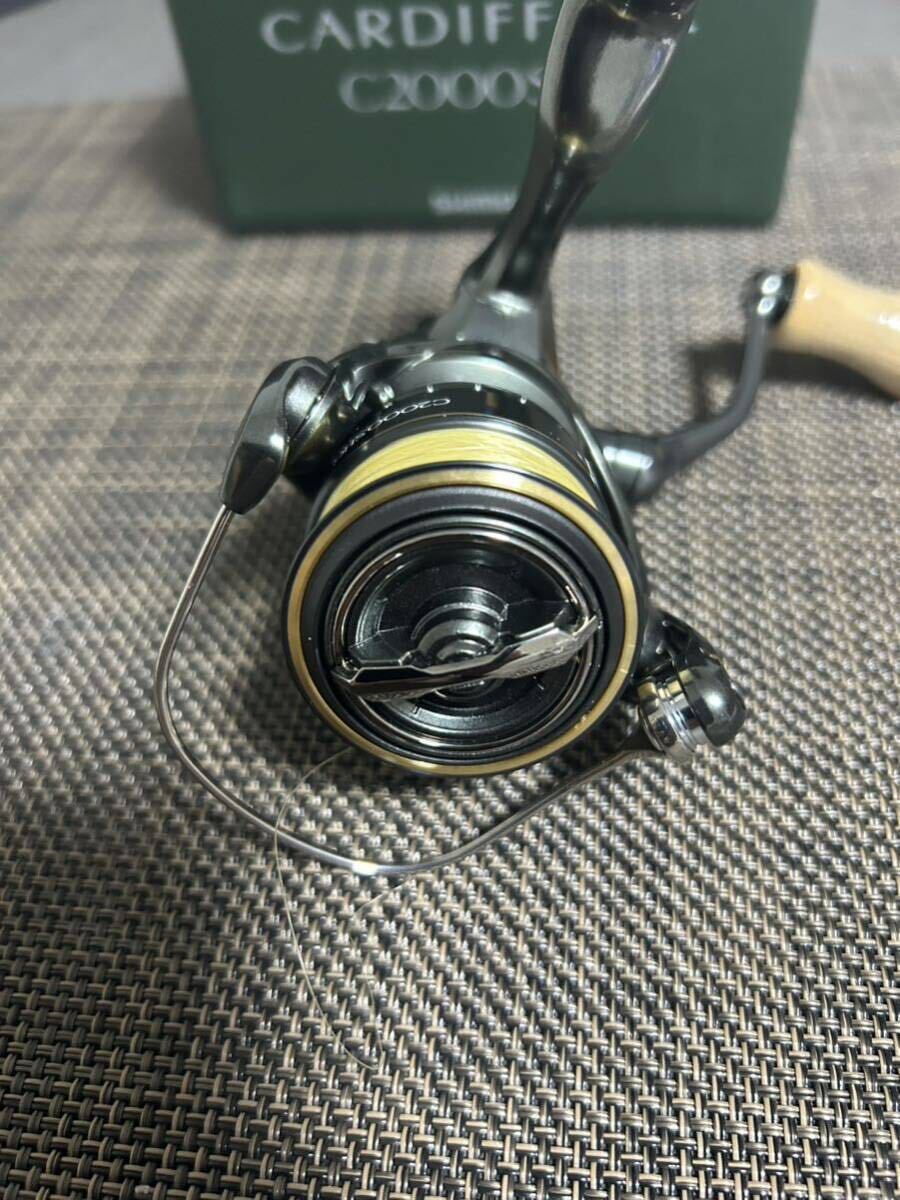 シマノ SHIMANO 23カーディフXR C2000SHG 美中古の画像3