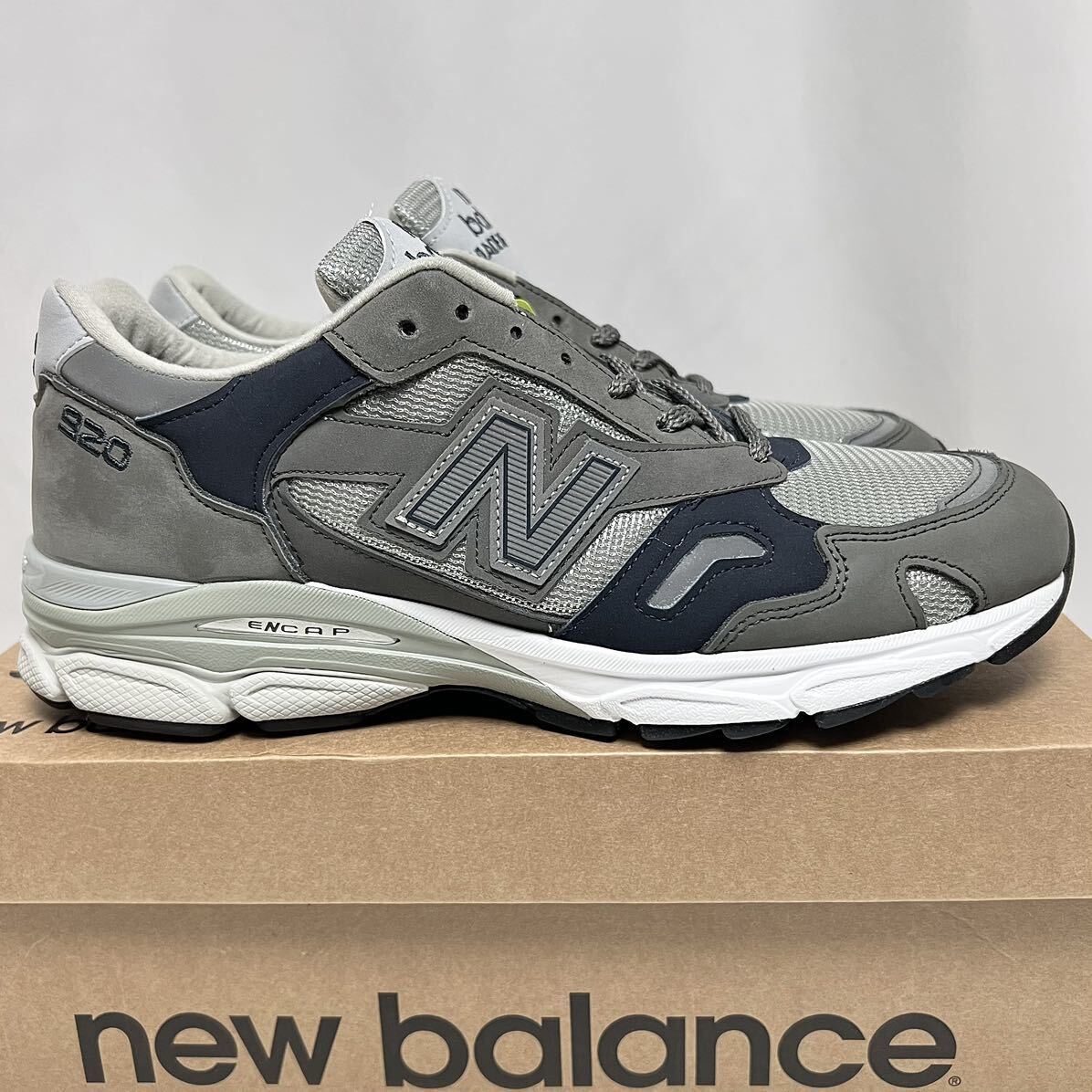 28cm 新品 ニューバランス M920 GNS イギリス製 グレー ネイビー NEW BALANCE 英国製 MADE IN ENGLAND Made in UK GRAY 920 920GNS_画像3