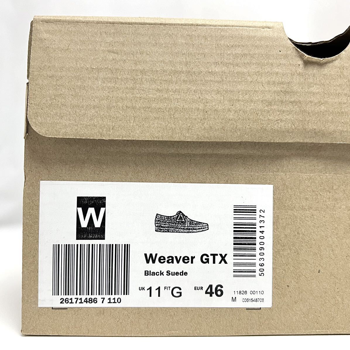 29cm new goods Clarks originals Weaver GORETEX we bar Gore-Tex black black UK11 waterproof Clarks GORE GTXgoa big size 