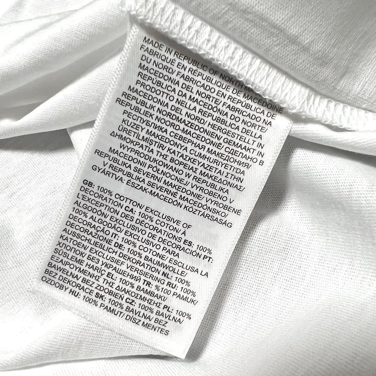 XL 新品 海外限定 ノースフェイス センター ロゴ Tシャツ 白 ホワイト FINE ALP TEE 3 半袖 ショートスリーブ ファイン アルプ ロゴT_画像8