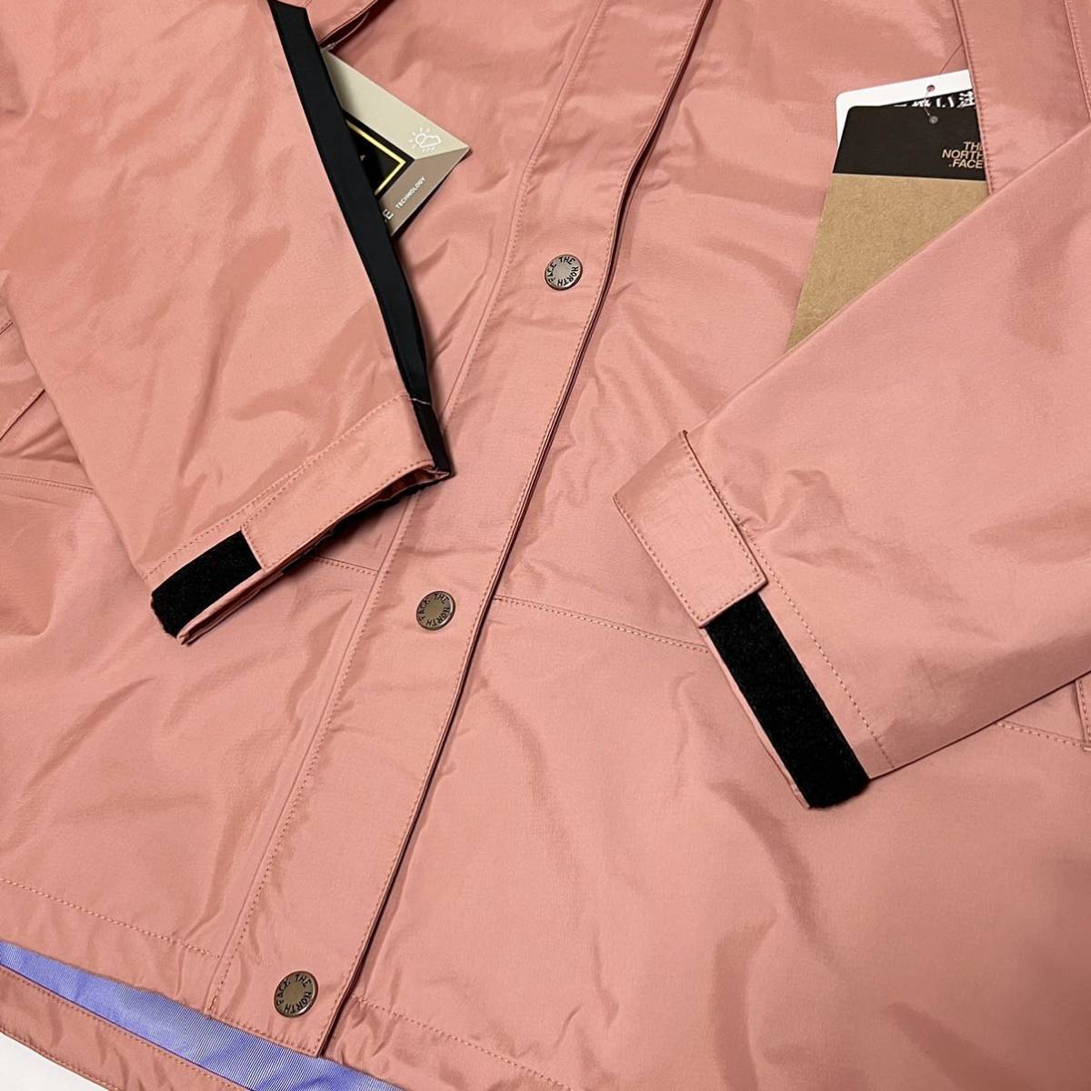 XL 新品 ノースフェイス マウンテン レインテックス ローズ XL 新品 ノースフェイス マウンテン レインテックス ローズ