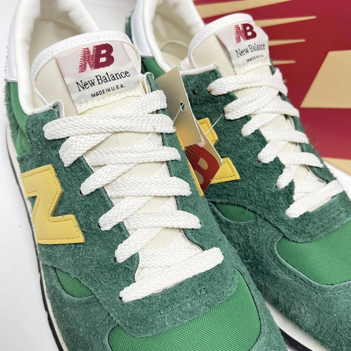28cm 新品 ニューバランス USA製 990 グリーン NEWBALANCE 28cm 新品 ニューバランス USA製 990 グリーン NEWBALANCE