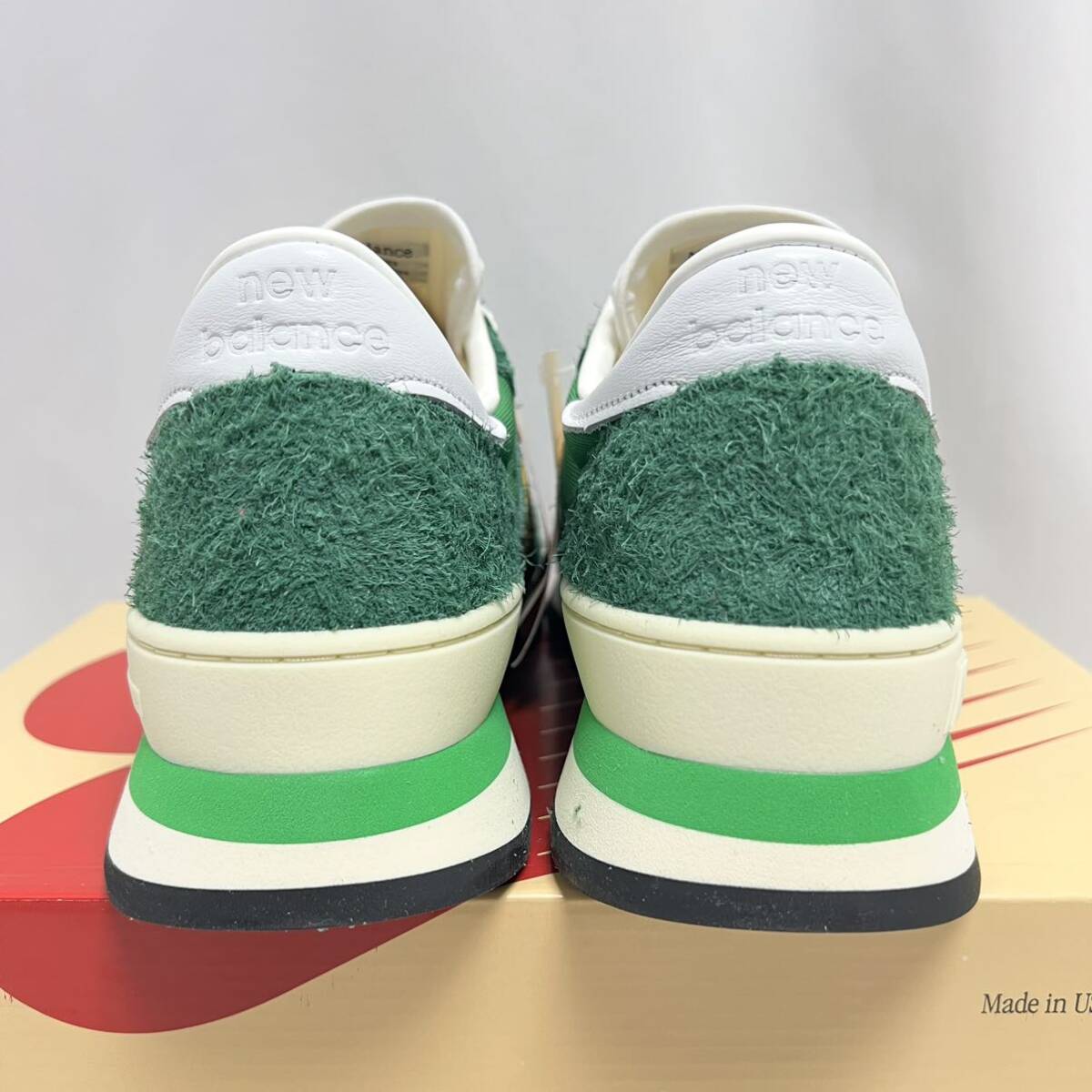 28cm 新品 ニューバランス USA製 990 グリーン NEWBALANCE 28cm 新品 ニューバランス USA製 990 グリーン NEWBALANCE