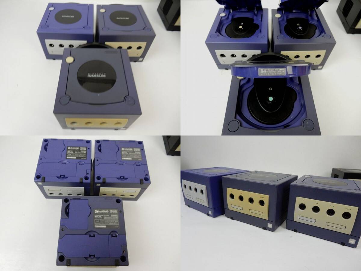 【任天堂】 ニンテンドー ゲームキューブ 本体のみ 8台まとめ 動作未確認 経年ダメージ有 中古品 JUNK 現状渡し 一切返品不可で！_画像3