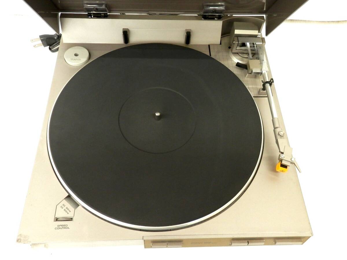 ●YAMAHA ヤマハ ステレオ ターンテーブル NSシリーズ PX-55 レコードプレーヤー オーディオ機器 _画像8