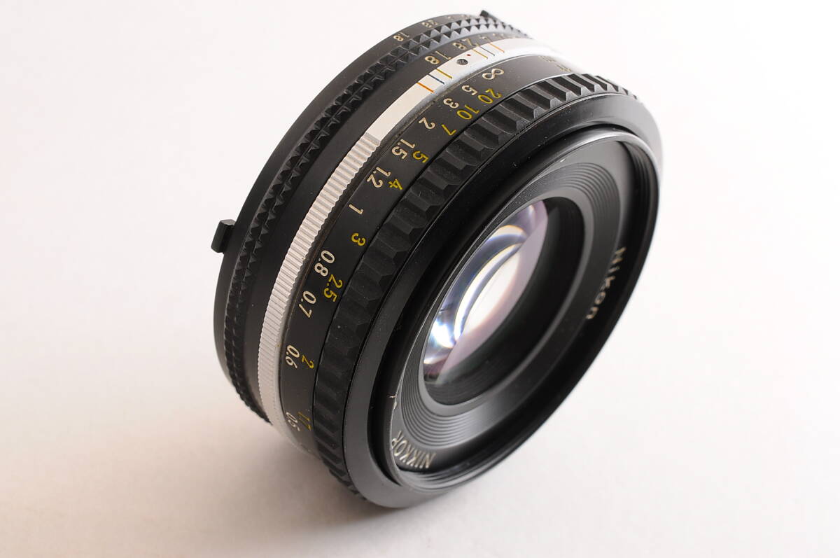 ニコン NIKON AIS NIKKOR 50mm F/1.8 マニュアルフォーカス フィルムカメラ レンズ @3061_画像3