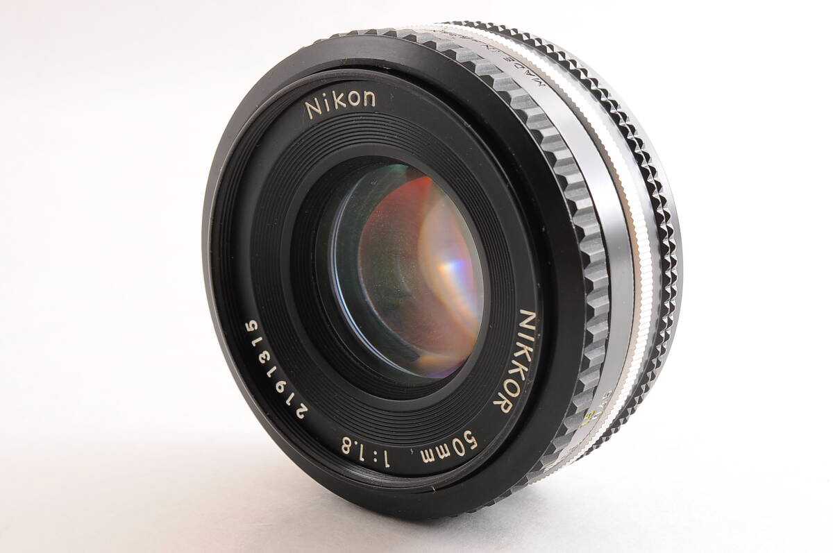 ニコン NIKON AIS NIKKOR 50mm F/1.8 マニュアルフォーカス フィルムカメラ レンズ @3061_画像1