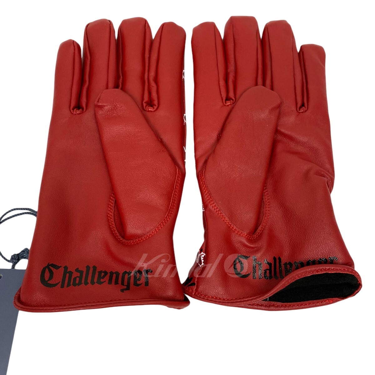 CHALLENGER 23AW BANDANA LEATHER GLOVEバンダナレザーグローブ手袋 8069000104660の画像3