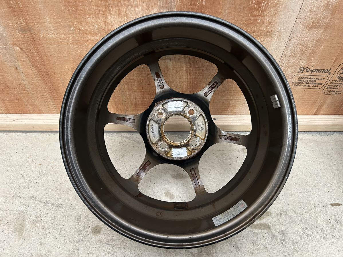 Black Racing PCD100 4H 15 × 5.5J +47 ブラックレーシング 4本 アルミホイール ホイール 社外ホイールの画像3