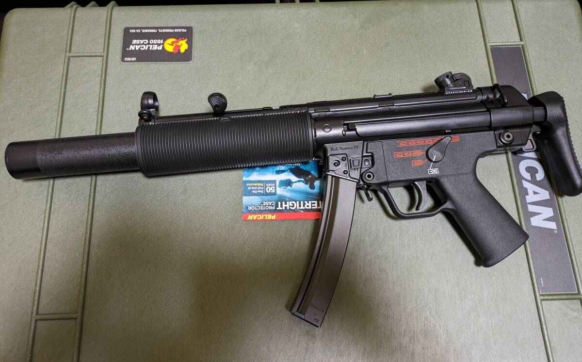 東京マルイ　次世代電動ガン　MP5SD6　美品_画像5