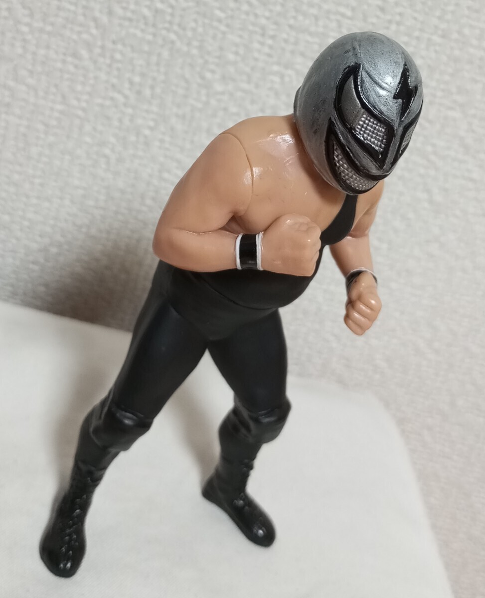 スーパーストロングマシン フィギュア 新日本プロレス 覆面レスラー キン肉マン ソフビ タイガーマスク 内藤 棚橋 ライガー オカダ 平田_画像3