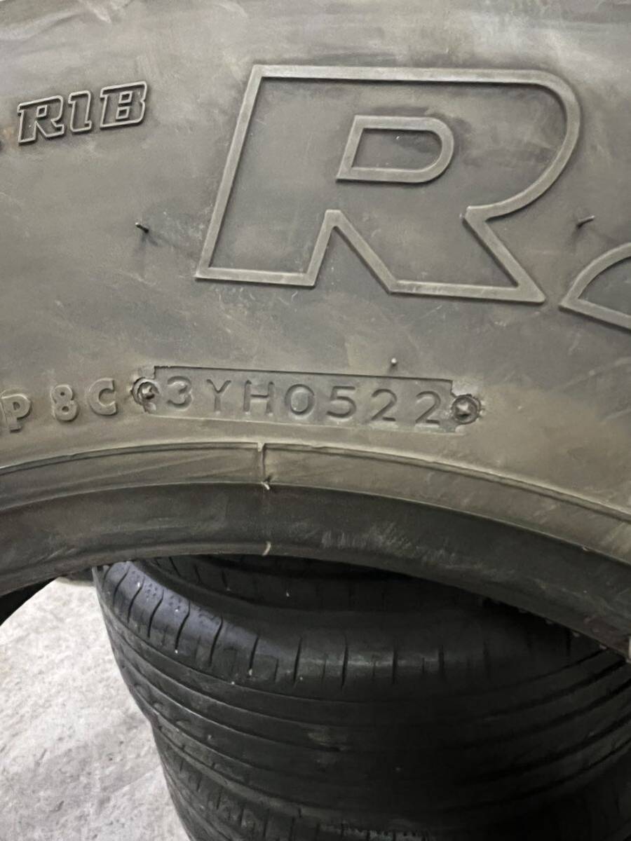 ●225/90R17.5 127/125L ブリヂストン/R225 夏タイヤ6本 22年 9分山_画像9