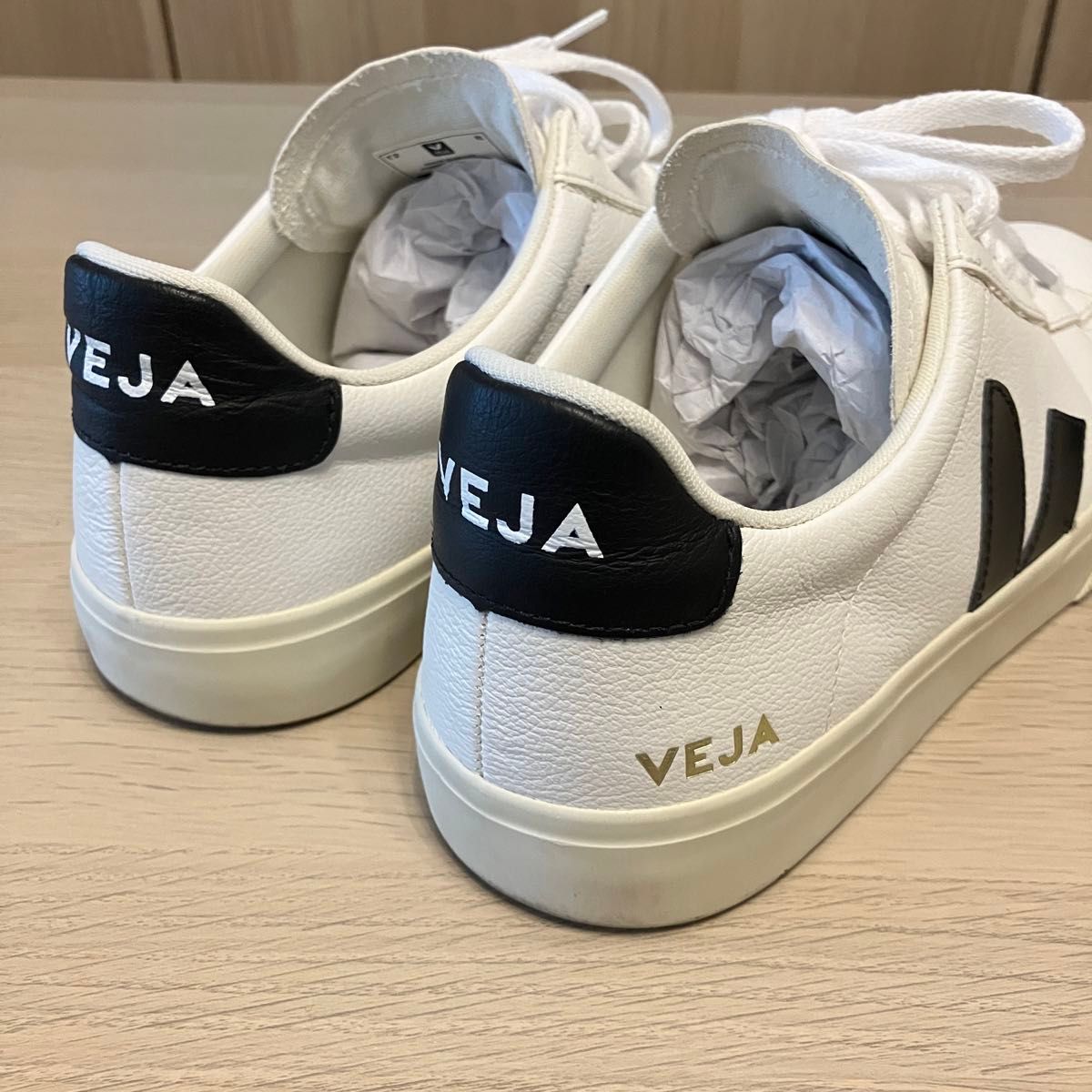 【美品】VEJA レザースニーカー42