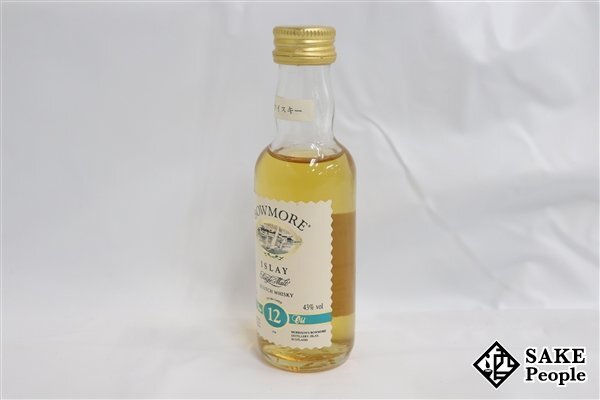 ◇1円～ ボウモア 12年 カモメラベル 50ml 43％ スコッチの画像8