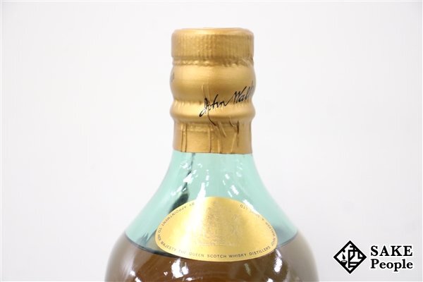 ◇1円～ ジョニーウォーカー ブルーラベル 旧ボトル 750ml 43％ 箱 冊子付き スコッチの画像7