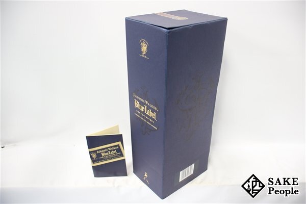 ◇1円～ ジョニーウォーカー ブルーラベル 旧ボトル 750ml 43％ 箱 冊子付き スコッチの画像9