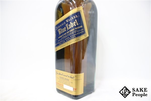 ◇1円～ ジョニーウォーカー ブルーラベル 旧ボトル 750ml 43％ 箱 冊子付き スコッチの画像4