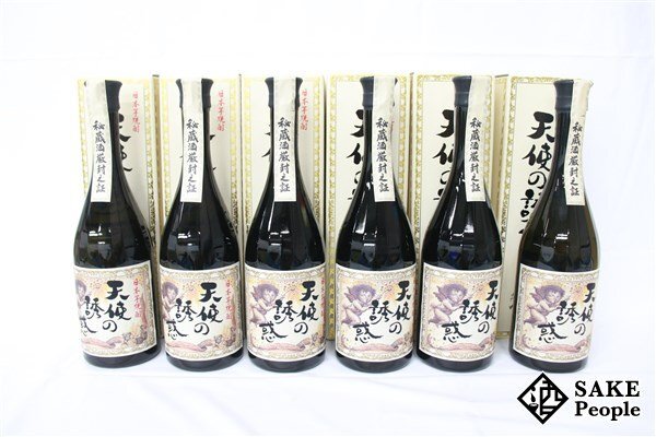 ★注目! 焼酎6本セット 天使の誘惑 秘蔵酒 2023年謹製 720ml 40度 箱付き西酒造 鹿児島県 芋焼酎_画像1