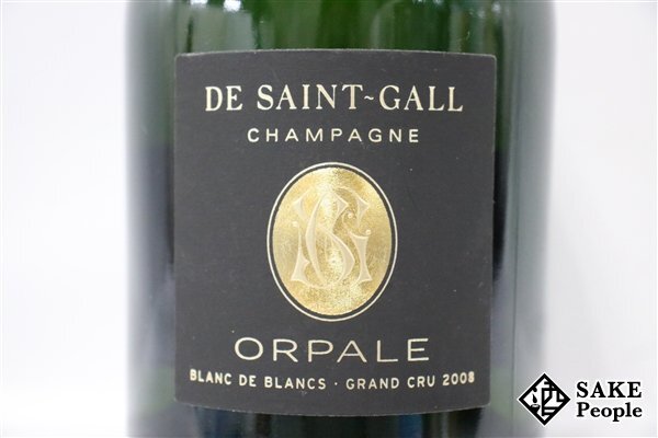 □注目! オルパール・グラン・クリュ・ブリュット・ブラン・ド・ブラン 2008 750ml 12.5％ シャンパン_画像2