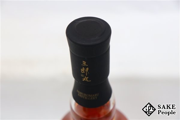 ◇1円～ 三郎丸 シングルシングル 2020-2024 3年 バーボンバレル 能登チャリティーボトル 700ml 61％ ジャパニーズ_画像6