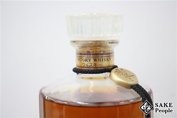 *1 jpy ~ Suntory . reverse side Gold label 700ml 43% box attaching japa needs 