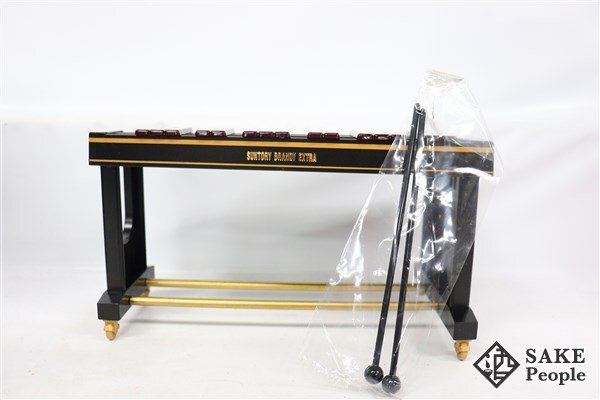 ◆注目! サントリーブランデー エクストラ 楽器シリーズ 木琴（マリンバ）型ボトル 700ml 40％ 箱 日本の画像7