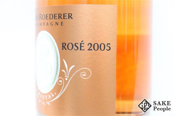□注目! ルイ・ロデレール クリスタル ロゼ 2005 並行品 750ml 12％ シャンパンの画像3