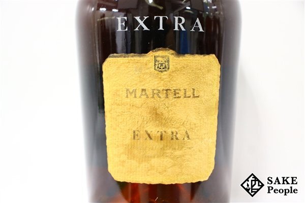 ◆1円～ マーテル エクストラ グリーンボトル 750ml 度数記載なし コニャックの画像2