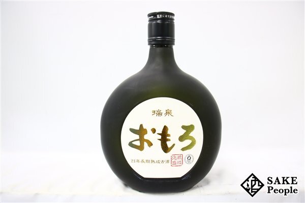 ★注目! 瑞泉 おもろ 21年長期熟成古酒 720ml 35度 箱付き 2023.1.23 瑞泉酒造 沖縄県 泡盛_画像2