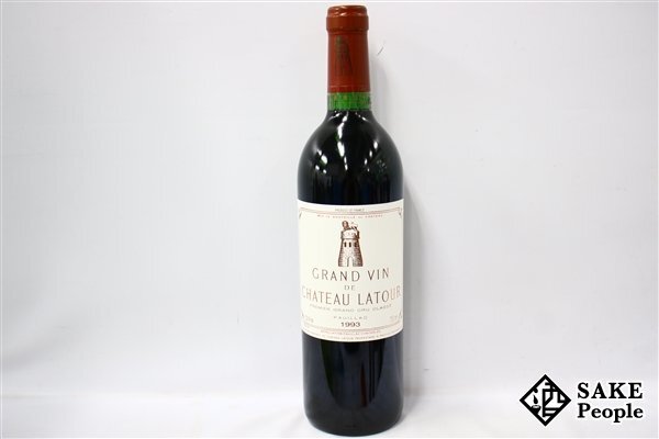 ■注目! シャトー・ラトゥール 1993 750ml 12.5％ フランス ボルドー 赤の画像1