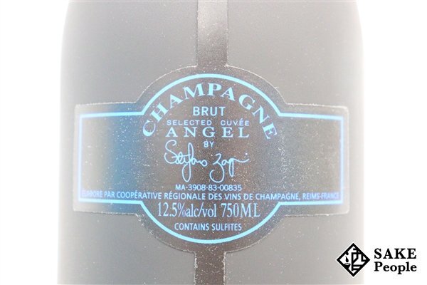 □1円～ エンジェル・シャンパーニュ ブリュット ヘイロー・ブルー NV 750ml 12.5% 箱 シャンパンの画像2